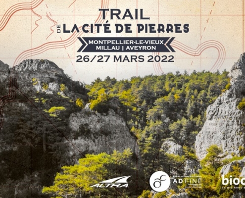 AFFICHE TRAIL CITE DE PIERRES 2022