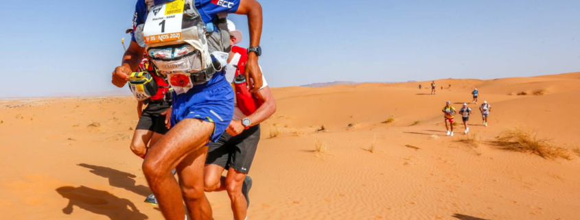 Le Marocain Rachid El Morabity visera une 9e victoire au Marathon des Sables 2022. © MDS