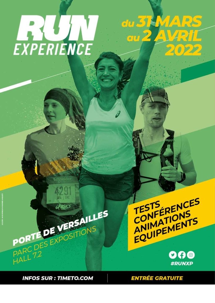 RUN EXPERIENCE 2022 AFFICHE