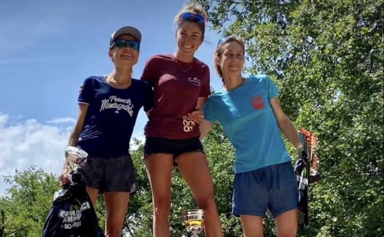 PODIUM FEMMES FERRATO 27 KM