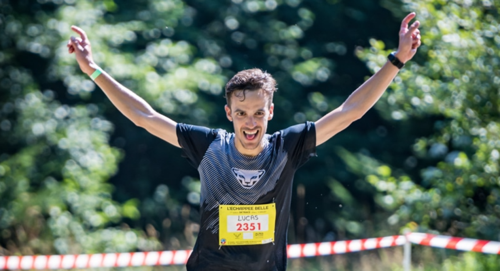 Lucas Dupuy vainqueur de la Skyrace du Rocher Blanc 2021 © Bruno Lavit