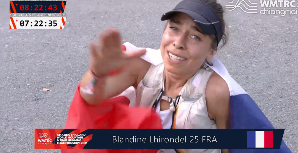 Trail long Blandine L'Hirondel win