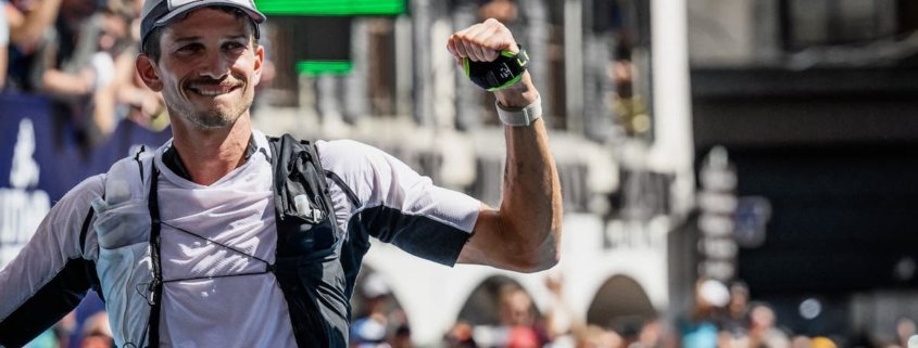 Mathieu Blanchard arrivee UTMB 2022 Photo UTMB : DR