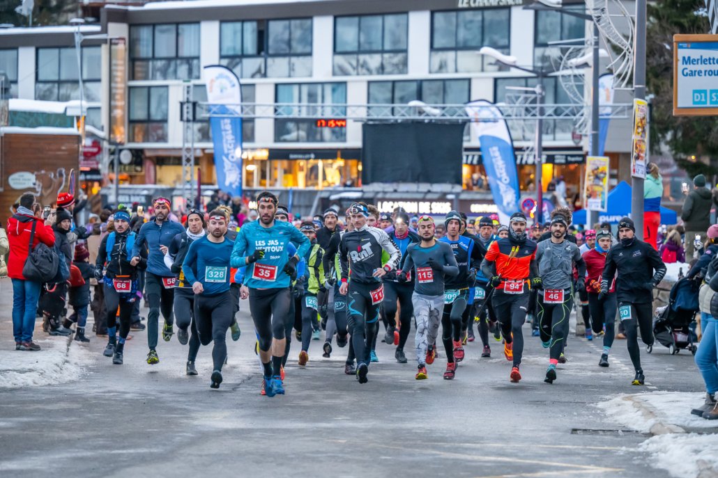 TRAIL ETOILÉ D'ORCIERES Départ 2 Photo Gilles Baron