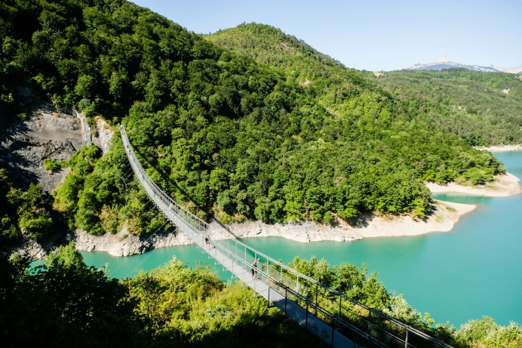 Trail des Passerelles Photo Woujow - Passerelle Drac