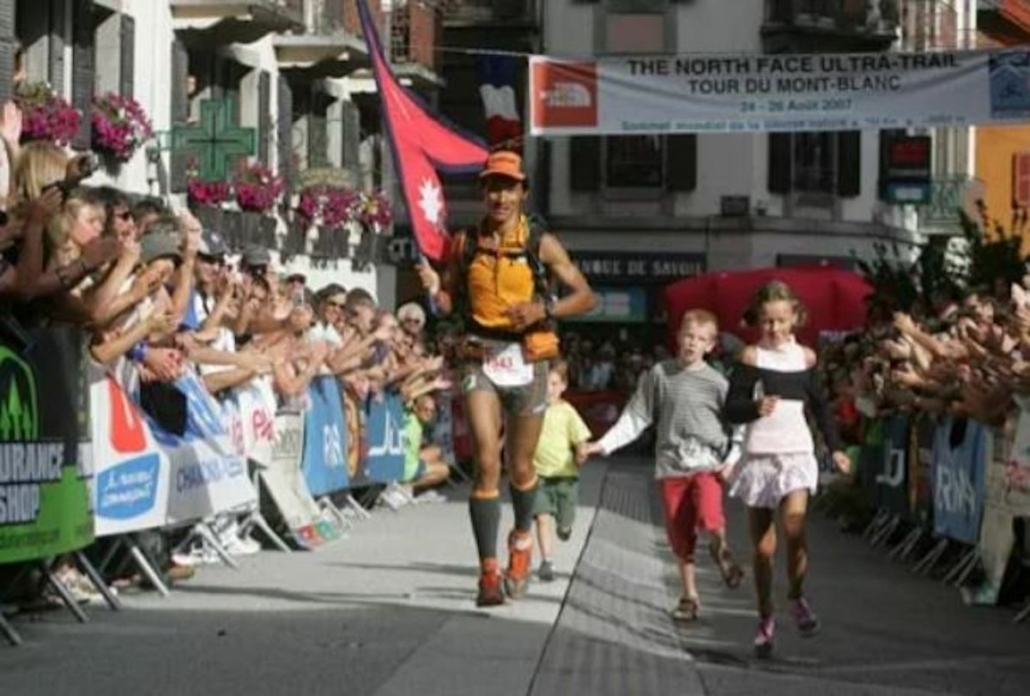 UTMB 2003 Dawa Sherpa Photo UTMB : DR