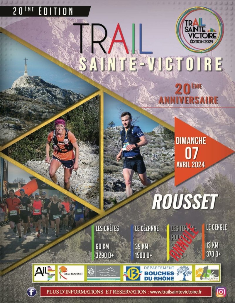 Affiche Trail Sainte Victoire