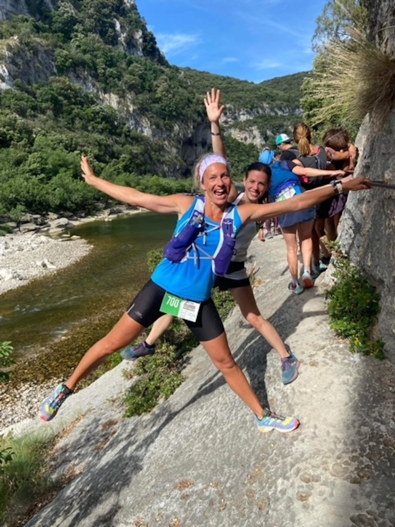 Trail des gorges de l'ardeche. Source Organisation.Courir pour un avenir