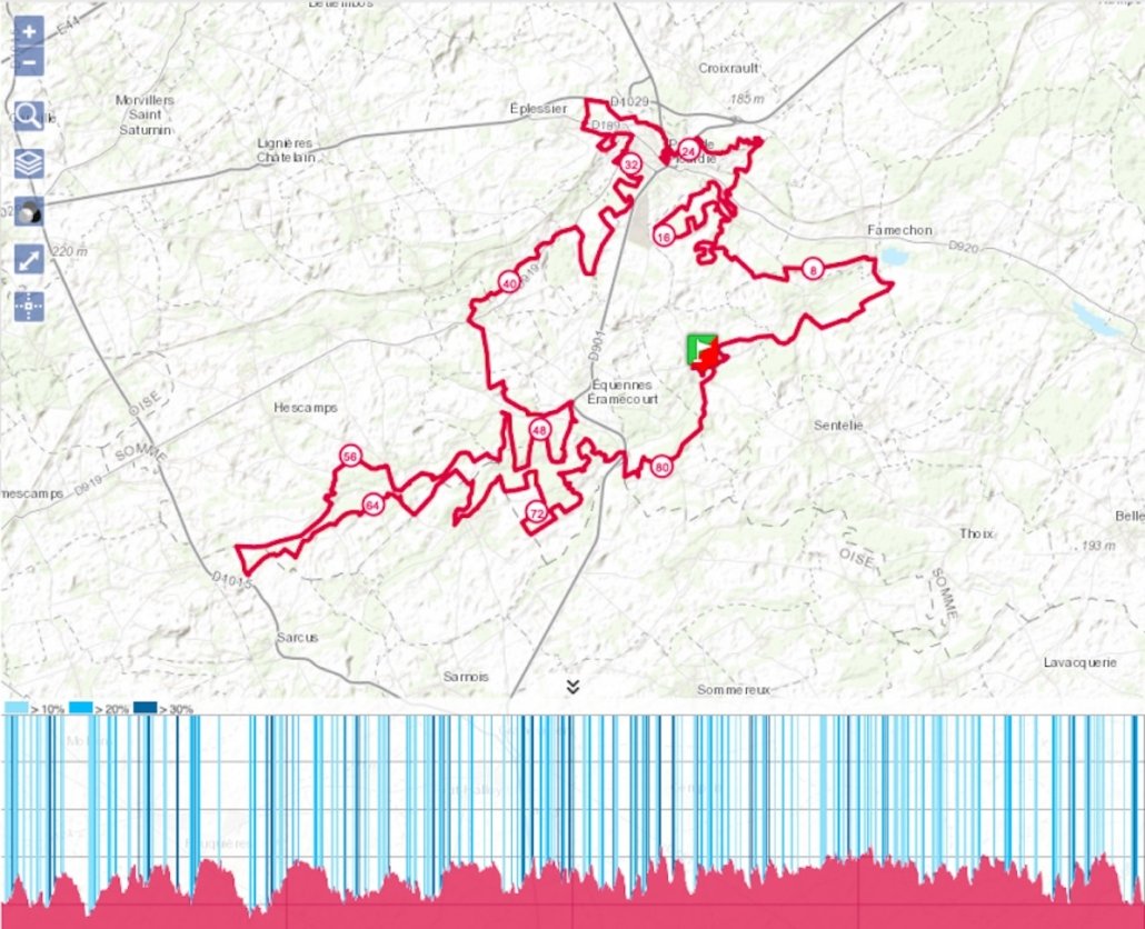parcours80kmtracegpx - OKPG