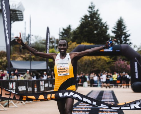Patrick Kipngeno. Photo Colin Olivero_GTWS_Japan_20-04-2