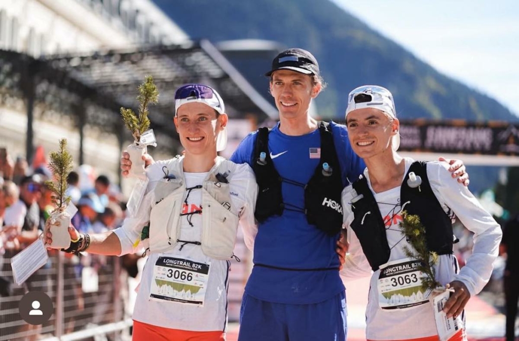 Podium trail long hommes