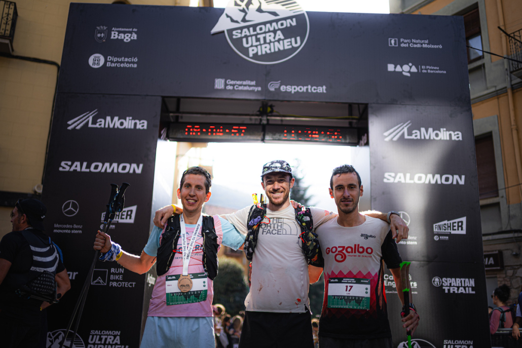 100K Podium Hommes. Photo Sergi Colome