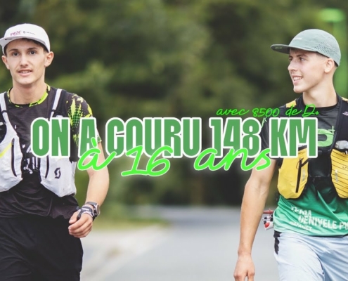 On a couru 148 km A 16 ans