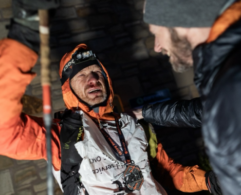 Sébastien Raichon. Photo Spine Race