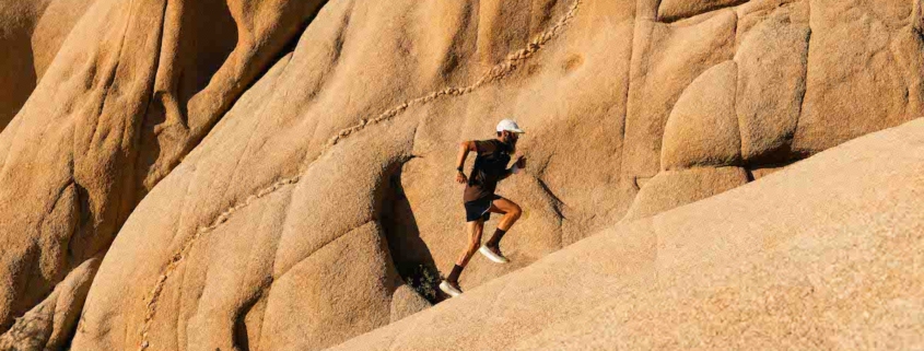 Courir en montée. Photo Mount To Coast